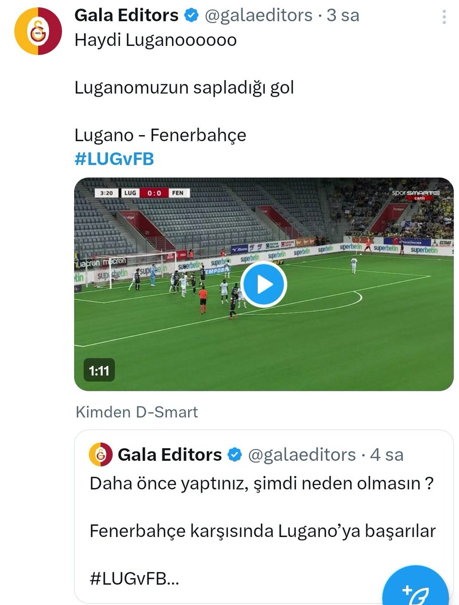 Fatih_doblan's tweet photo. #LUGvFB yine sevinemedi cinconlular . Vatansız olmak bu işte maalesef 🥺 https://t.co/wlrD4xNnId