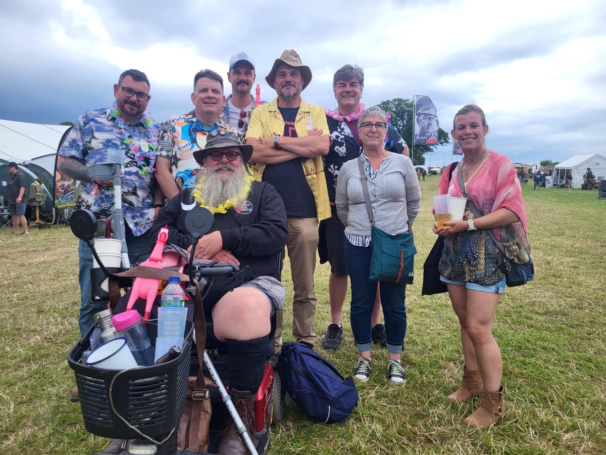 chris_dapp67776's tweet image. One of the best things about We Have Ways Fest 4 was the £$ raised in such a fun way with lovely people @HawaiianShirtFT @FinleysTouch @WeHaveWaysPod @almurray @DorsetIc @militaryhistori @James1940