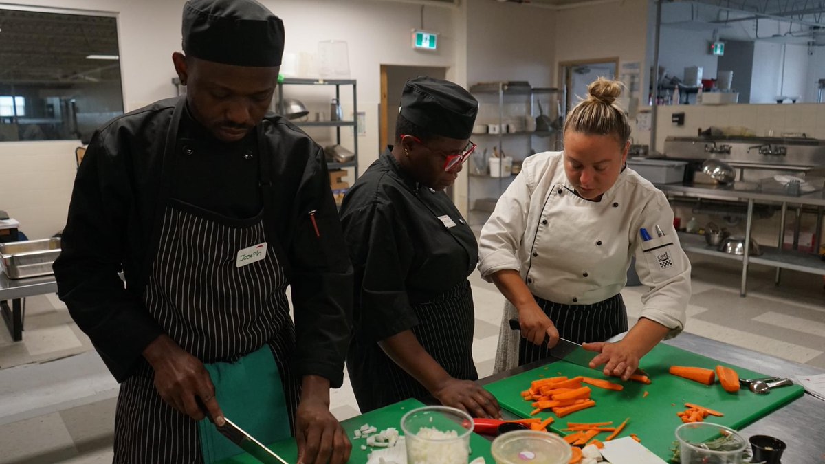 htac75's tweet image. Celebrating our 3rd Culinary Training Program graduates! From perfecting knife skills to crafting delicious dishes, these talented trainees are ready to shine in the culinary world. Congrats, and here&apos;s to your future success! 💪🏿 

#HTA75 #CulinaryTraining #HospitalityIndustry