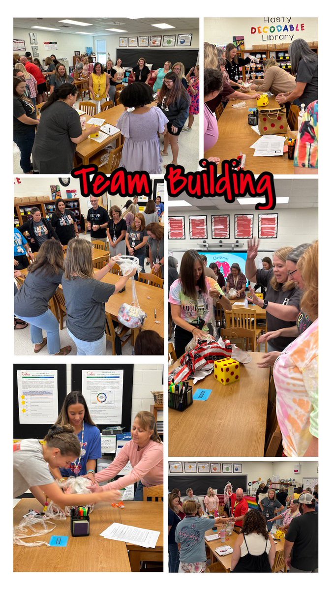 No better way to #ElevateTheExcellence than starting the year off with a strong, collaborative staff! Today we spent a few minutes focusing on team building and focusing our energy on a new year. This time together was filled with lots of smiles, laughter, and some competitive