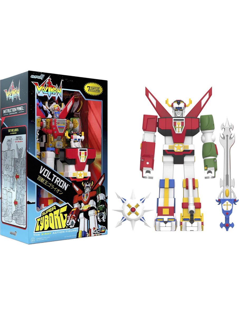 InPursuitofToys's tweet photo. Super7 Super Cyborg - Voltron (Full Color) figure is up at Amazon for preorder. 

https://t.co/uxOH4XD2wd

#ad #super7 #voltron #supercyborg #sdcc #sdcc2024 #actionfigures #actionfigure #toynews #toycollector #toycommunity #inpursuitoftoys https://t.co/UsDzeMqKr9