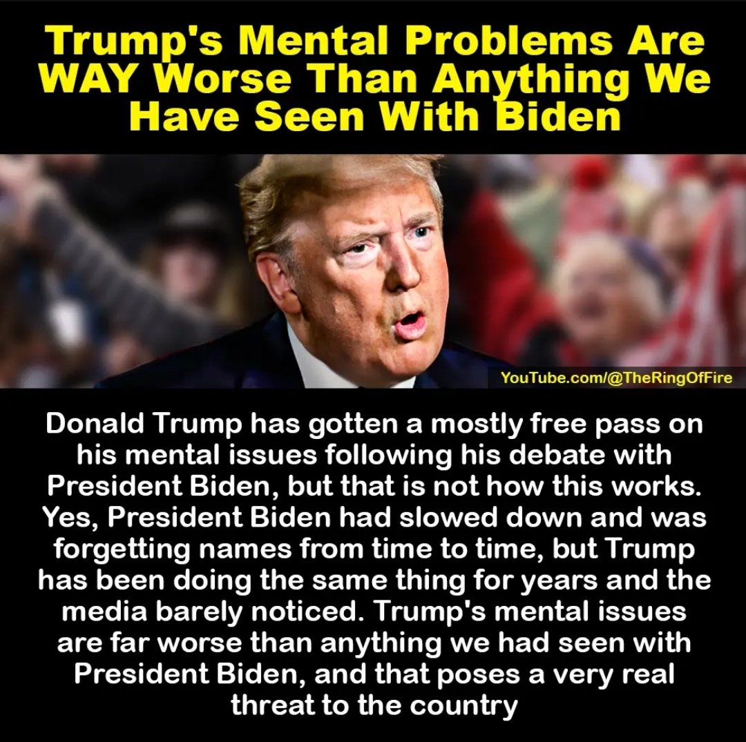 MaryMullan44315's tweet image. #UnfitToLead
#DementedDon 
#ConvictedFelon