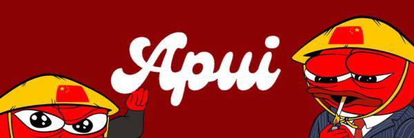 $APUI — APED a fat bag @ 1.1m

Launched today on $ETH. Now a CTO. High risk degen play. Could moon or dust.

I love the community vibe, seems strong and there's still a lot of hype around Chinese memecoins. A lot of volume. Position accordingly.

dextools.io/app/en/token/a…