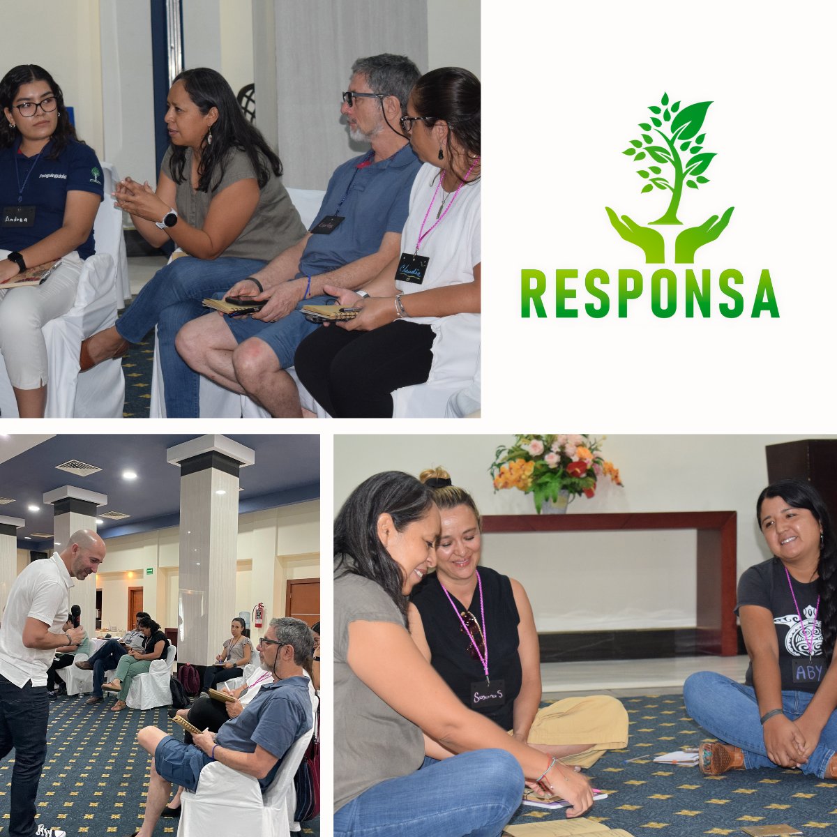 Hoy iniciamos taller presencial del proyecto
🌱RESPONSA: Aprender y adaptar para solucionar.
El objetivo es fortalecer a líderes de organizaciones para impulsar el diseño y ejecución de proyectos exitosos de Soluciones basadas en la Naturaleza.