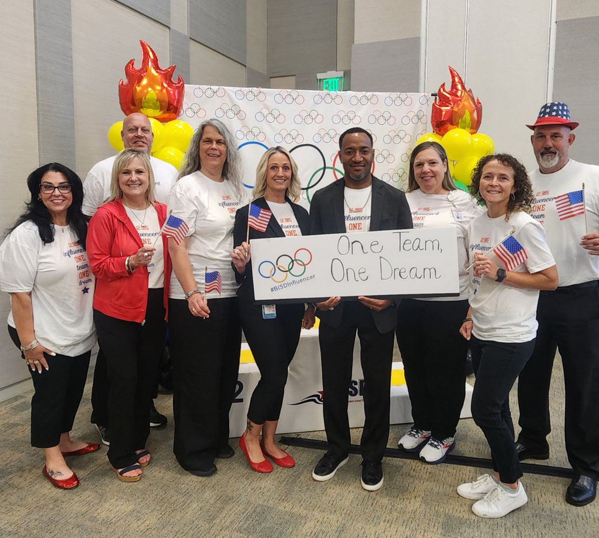 shester2012's tweet photo. Brazoswood’s admin team is blessed to have so many amazing educators and staff members who “Show up” every day for our kids!
#BISDinfluencer https://t.co/5PRx7pXuDw