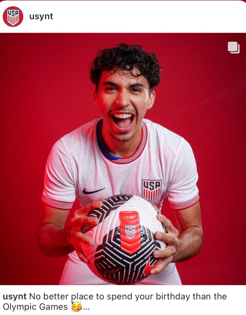 Muchas felicidades hijo <a href="/JohanG73/">Johan</a> . Que mejor lugar para celebrar tu cumpleaños que #JuegosOlimpicosParis2024 a disfrutar de este gran evento.
#theGomezway
#trabajoduroyhumildad
<a href="/EintrachtBSNews/">Eintracht BS</a> 
<a href="/USYNT/">U.S. Soccer YNT</a> 
🙏👏👍🤙💪🇲🇽🇺🇸⚽️