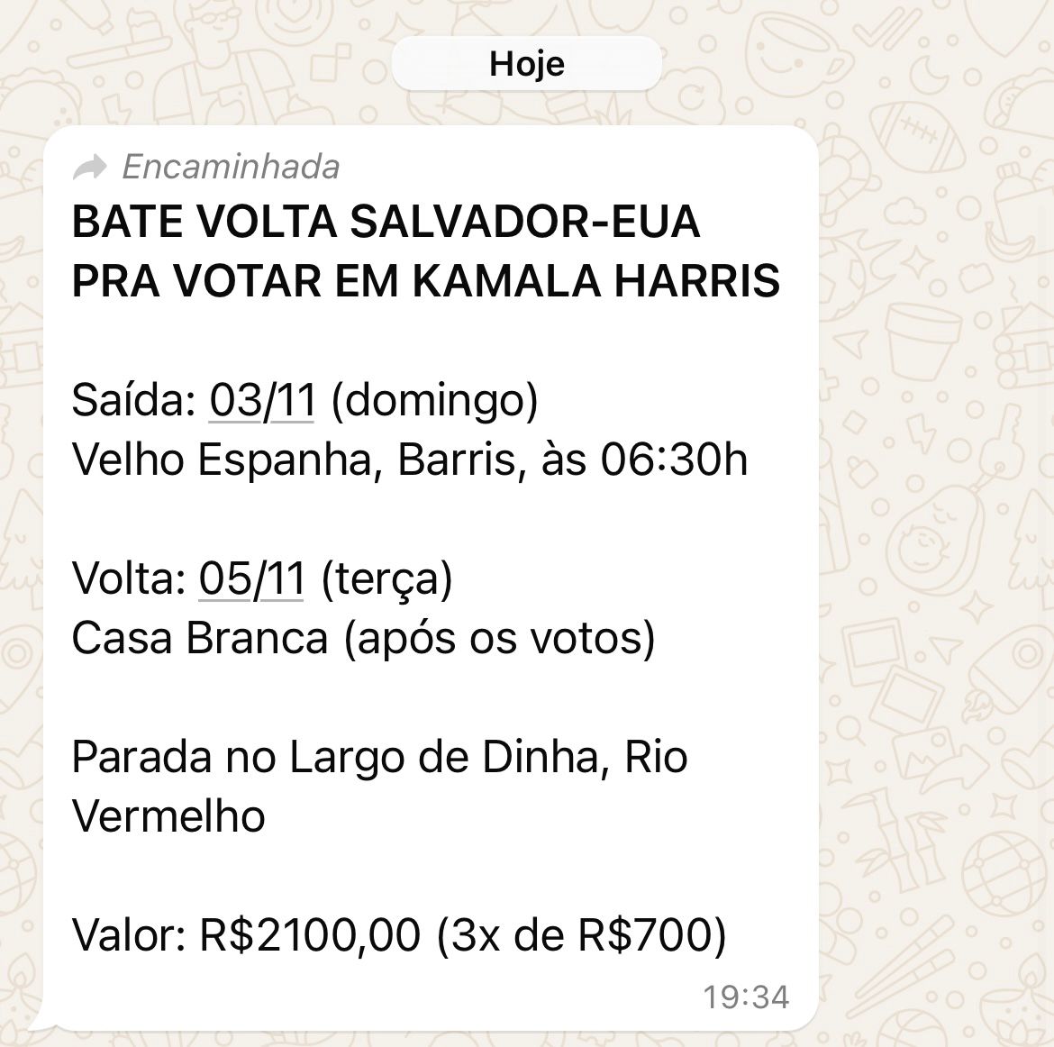 teusimoni's tweet photo. Chegou no zap https://t.co/UVzT5nx4xb