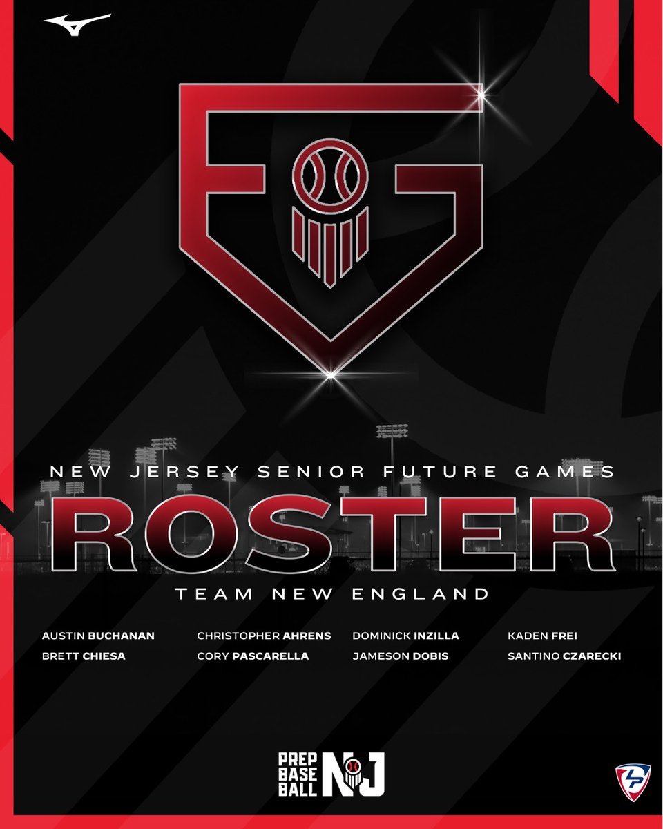 The newly added '25 division at the 2024 Future Games. 

8 NJ players will be featured on Team New England. 

#PBSFG24 || #BeSeen