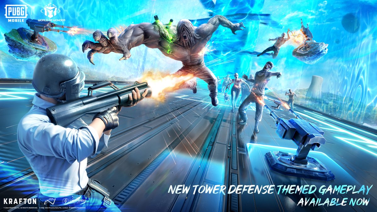 PUBGMOBILE's tweet image. 🚨New gameplay alert🚨 

Experience the thrill of tower defense 🛡️ in World of Wonder Version 3.3! 
 
💥 Strategize, defend, and conquer in this exciting new game mode!

📲 pubgmobile.live/PUBGMOceanOdys…

#PUBGMOBILE #PUBGM330 #PUBGMCREATIVE #PUBGMWOW #PUBGMWOW330