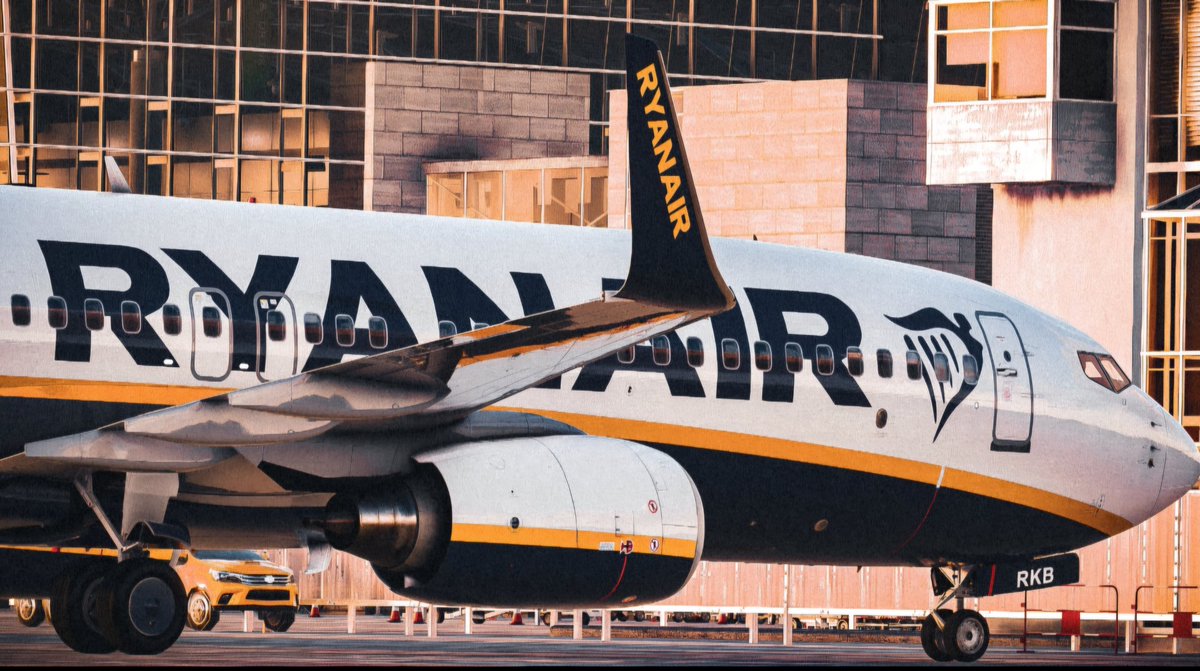 freeflyva's tweet photo. Parked in Cork in the new UK and Ireland update😍 #mfs2020 #flightsimulator #Cork #ireland #aviation #ryanair @MSFSofficial @Ryanair https://t.co/oprvSn5G1E