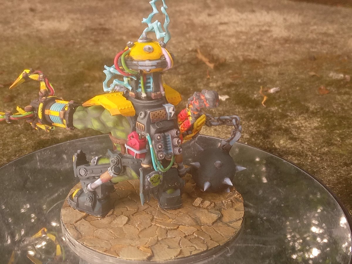 Mrmordo85's tweet photo. Digitally Kitbashed myself a new Ork Big Mek, included a music mode for hilarity
#WarhammerCommunity #miniaturepainting #miniatureproxy #orks https://t.co/Nqks8fqx2l