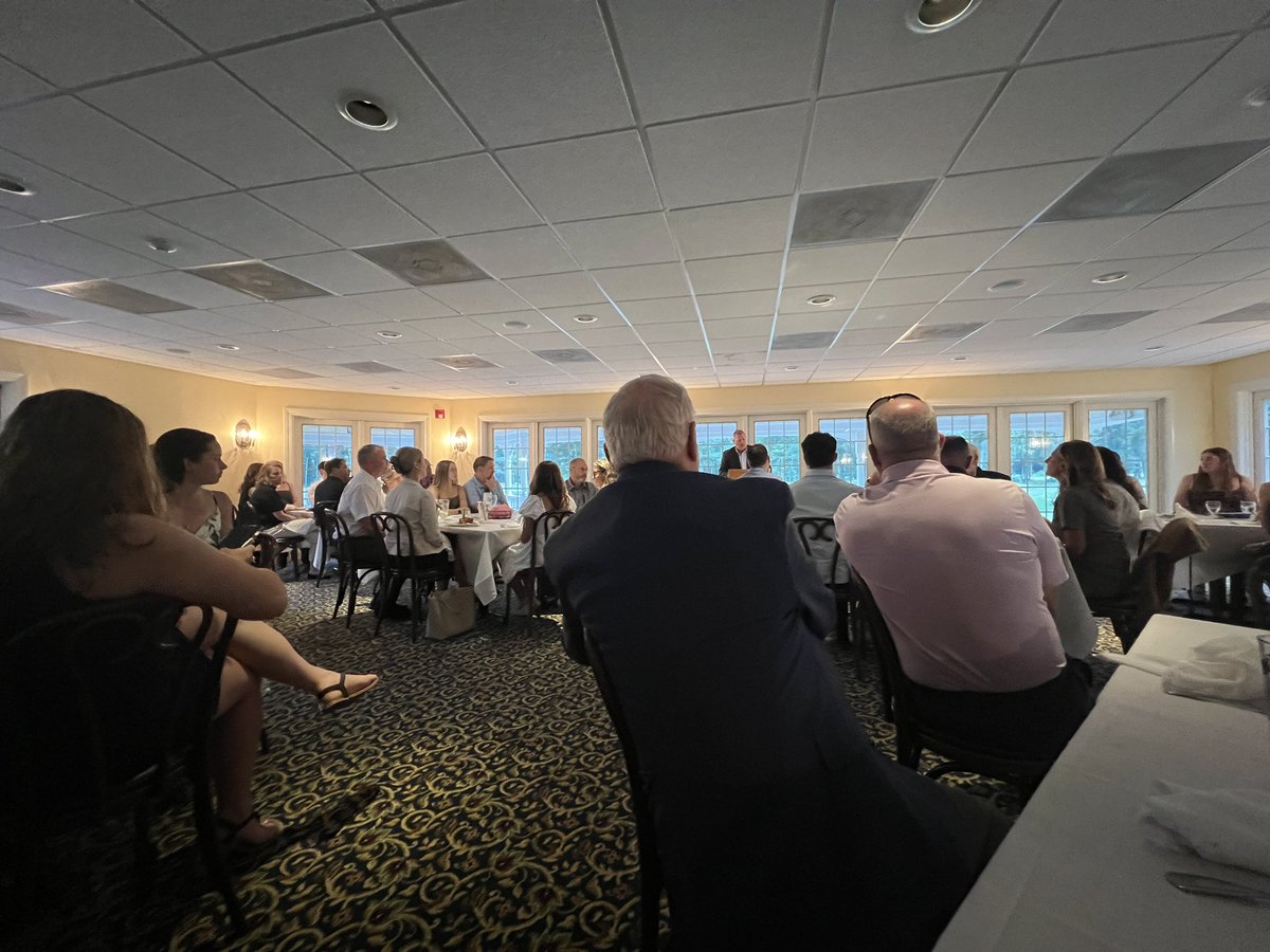 I always enjoy the annual Chariho scholarship award dinner. It’s a time to celebrate our recent senior scholars and catch up with previous winners as they continue their colllege journey and keep the motto “service above self” as a beacon of community support.