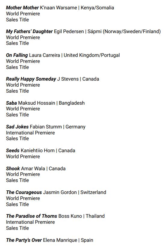 HertzBarry's tweet photo. NEW: Lots of intriguing Canadian titles getting their world premieres as part of #TIFF24 Discovery program, including first-time feature films from @amarwala, @durgapolashi and @KNAAN. https://t.co/6xnDXUdU9E