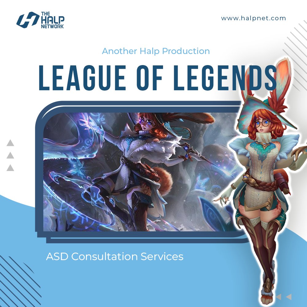 The Halp Network (@thehalpnetwork) on Twitter photo We're so excited to provide ASD consulting services for <a href="/LeagueOfLegends/">League of Legends</a>' new champion, #Aurora, voiced by @EmeriChase!
Thank you to <a href="/riotgames/">Riot Games</a> for letting us be a part of creating this vibrant character! 🐰 We're so excited to provide ASD consulting services for <a href="/LeagueOfLegends/">League of Legends</a>' new champion, #Aurora, voiced by @EmeriChase!
Thank you to <a href="/riotgames/">Riot Games</a> for letting us be a part of creating this vibrant character! 🐰