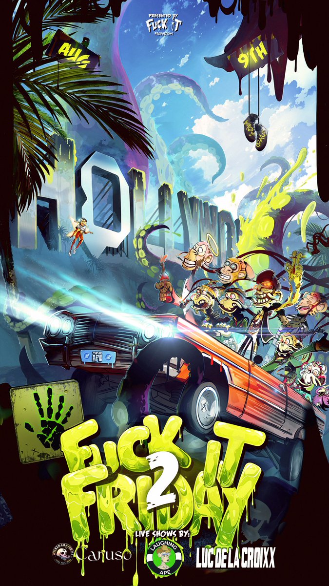 Fuck It. Full event details, Schedule &amp; Ticketing info 🧵👇