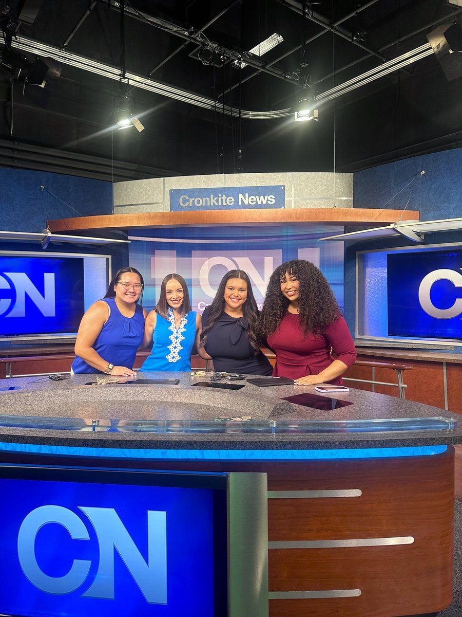 I had the pleasure to be in the last newscast of the summer with some amazing ladies! Catch us tonight on azpbs.org at 7:30!!