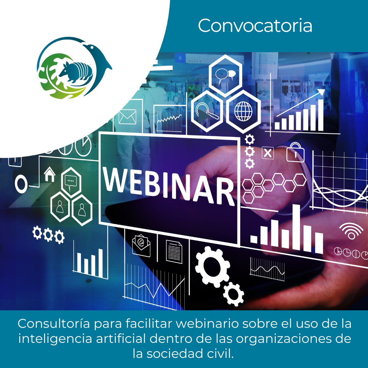 #TrabajoRemoto Buscamos quien diseñe e imparta un webinario práctico sobre la incorporación de la inteligencia artificial en la operación de una organización de la sociedad civil 💻
💡 Convocatoria completa aquí: t.ly/aXcYU
¡Tienes hasta el 9 de agosto para aplicar!