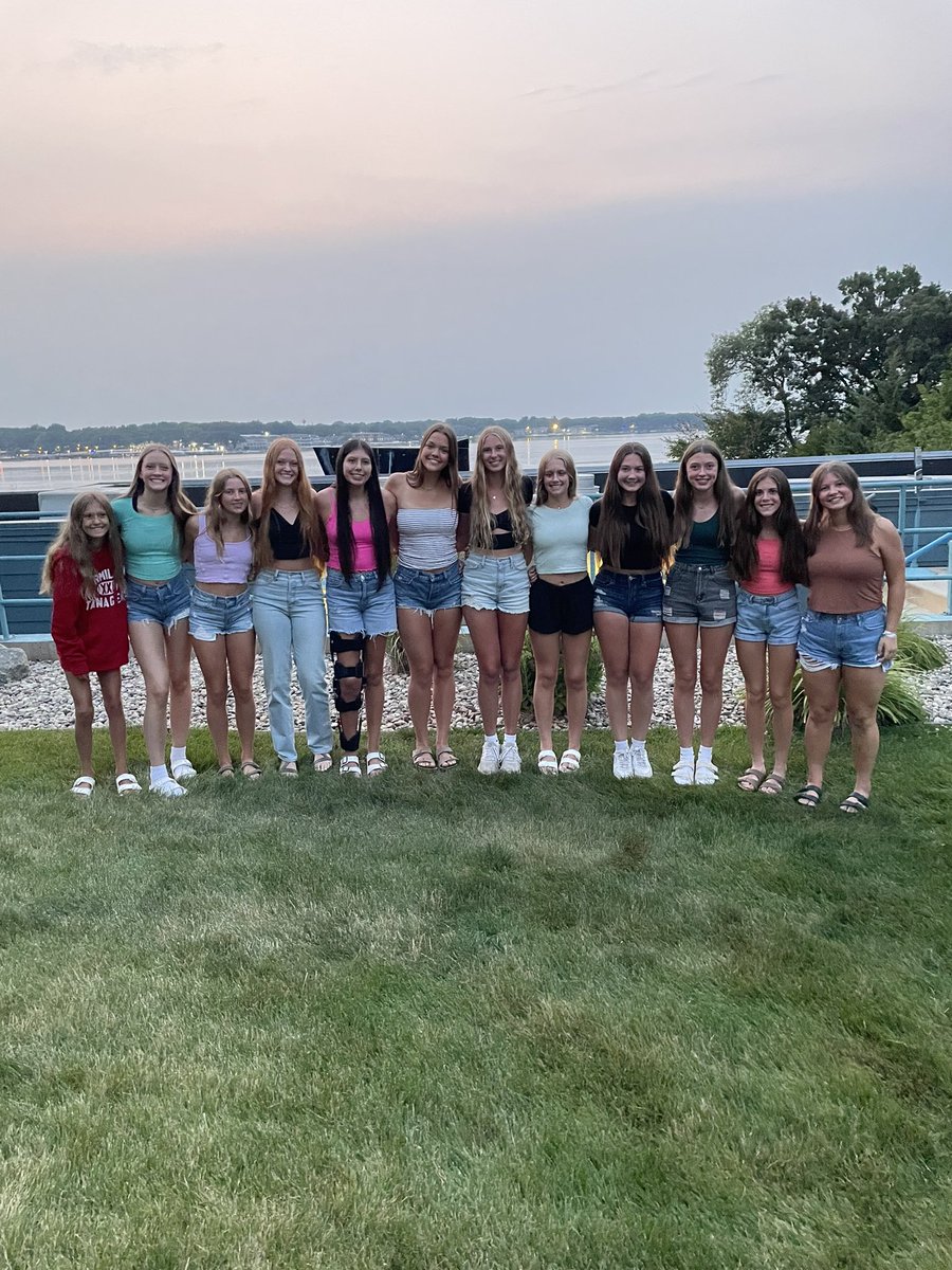 Our overnight team camp this summer concluded today in Okoboji. Basketball, water park and eating out!