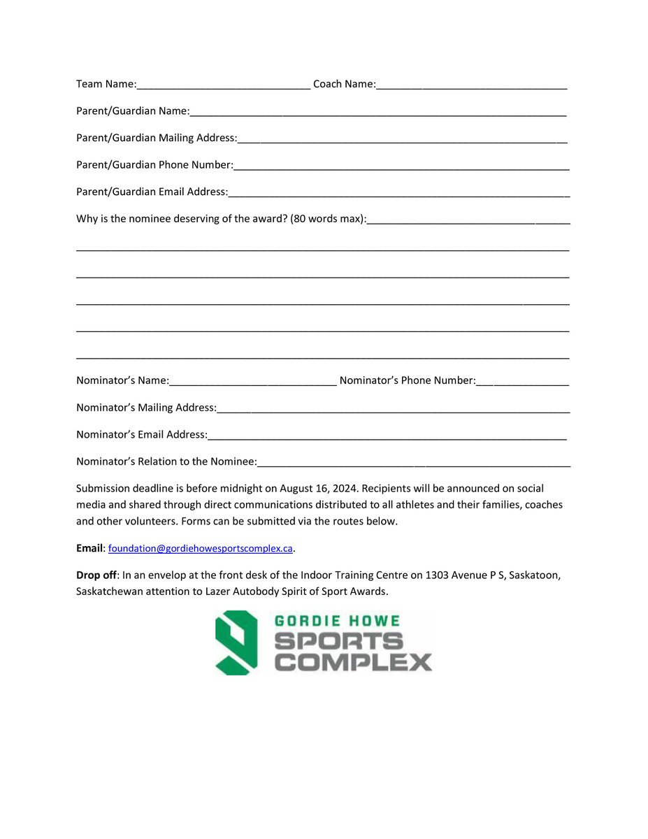 Gordie Howe Sports Complex tweet media