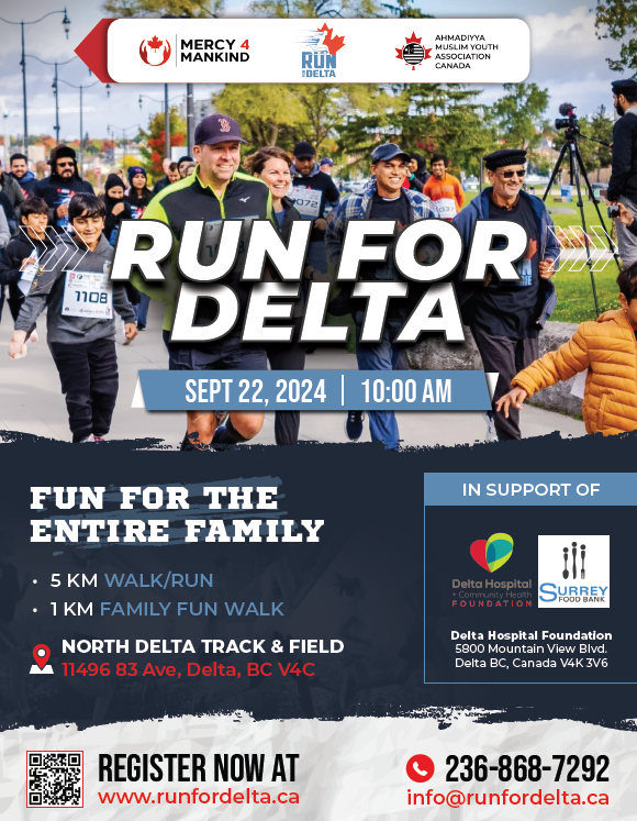 Run4Delta's tweet image. 🎉 8th Annual Run for Delta 🎉

Support Delta Hospital &amp;amp; Community Health Foundation and Surrey Food Bank! 🏥🥫

🗓️ Sept 22, 2024 
📍 North Delta Track &amp;amp; Field, 11496 83 Ave, Delta 
🕘 10:00 AM

Register now: raceroster.com/events/2024/84…
#RunForDelta #Mercy4Mankind #Delta