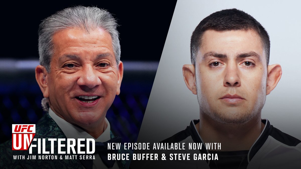 UFC Unfiltered (@ufcunfiltered) on Twitter photo Listen to the latest episode of #UFCUnfiltered with <a href="/brucebuffer/">Bruce Buffer</a> & <a href="/MeanMachine505/">Steve Garcia</a> 👇
Full episode: apple.co/2HvJwtV Listen to the latest episode of #UFCUnfiltered with <a href="/brucebuffer/">Bruce Buffer</a> & <a href="/MeanMachine505/">Steve Garcia</a> 👇
Full episode: apple.co/2HvJwtV