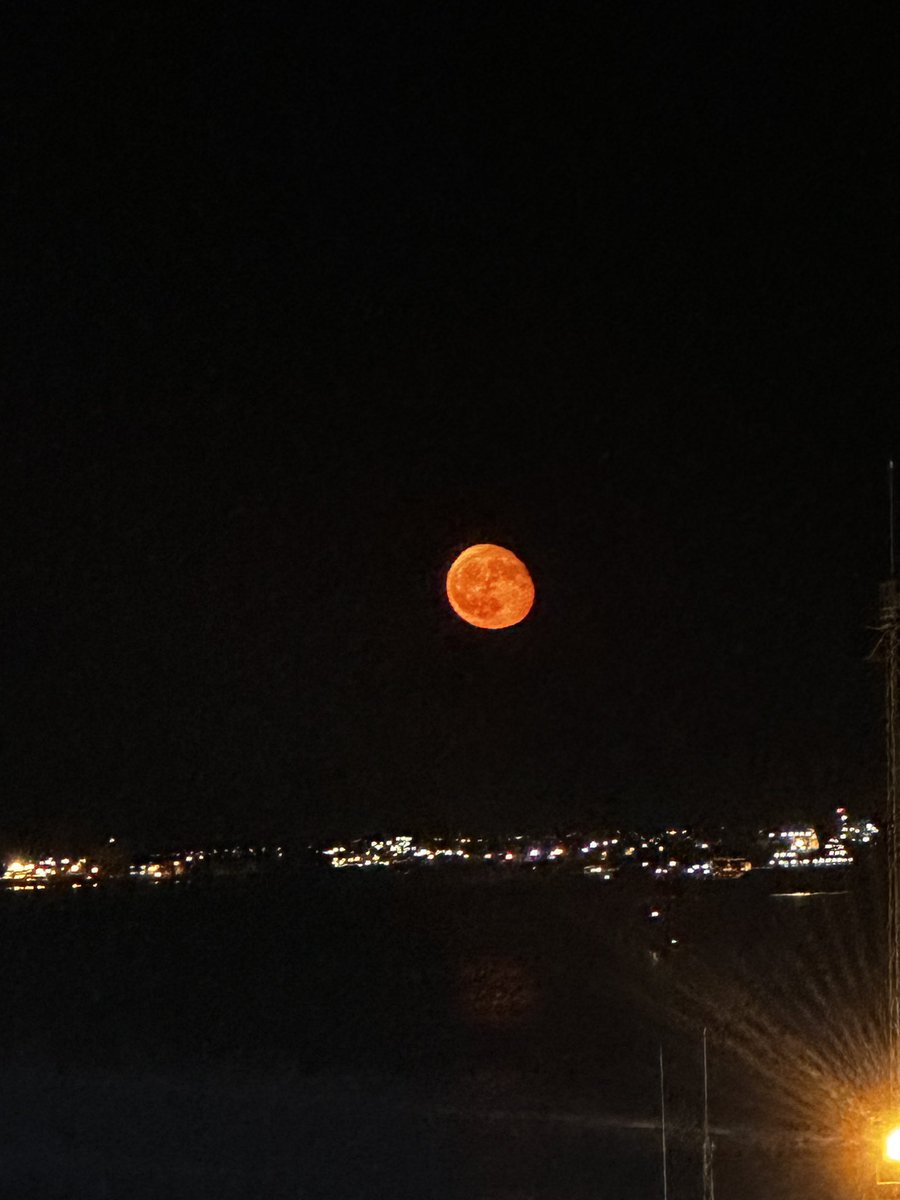 To watch a full moon rising in freedom is a privilege. #grateful
