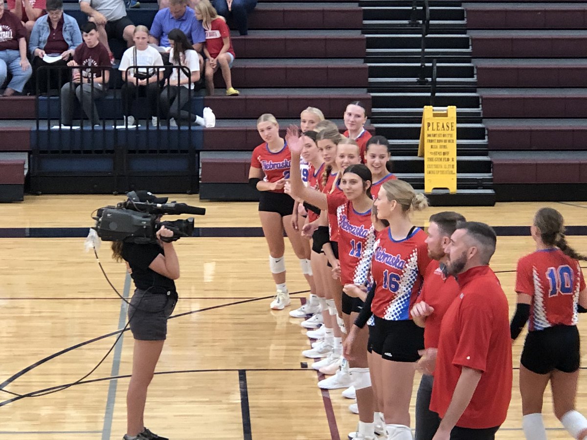 Good Luck to Paige Frickenstein of <a href="/BerganVball/">Bergan Catholic Volleyball</a> in the NCA All-Star Game. 💚💛#ladyknightpride