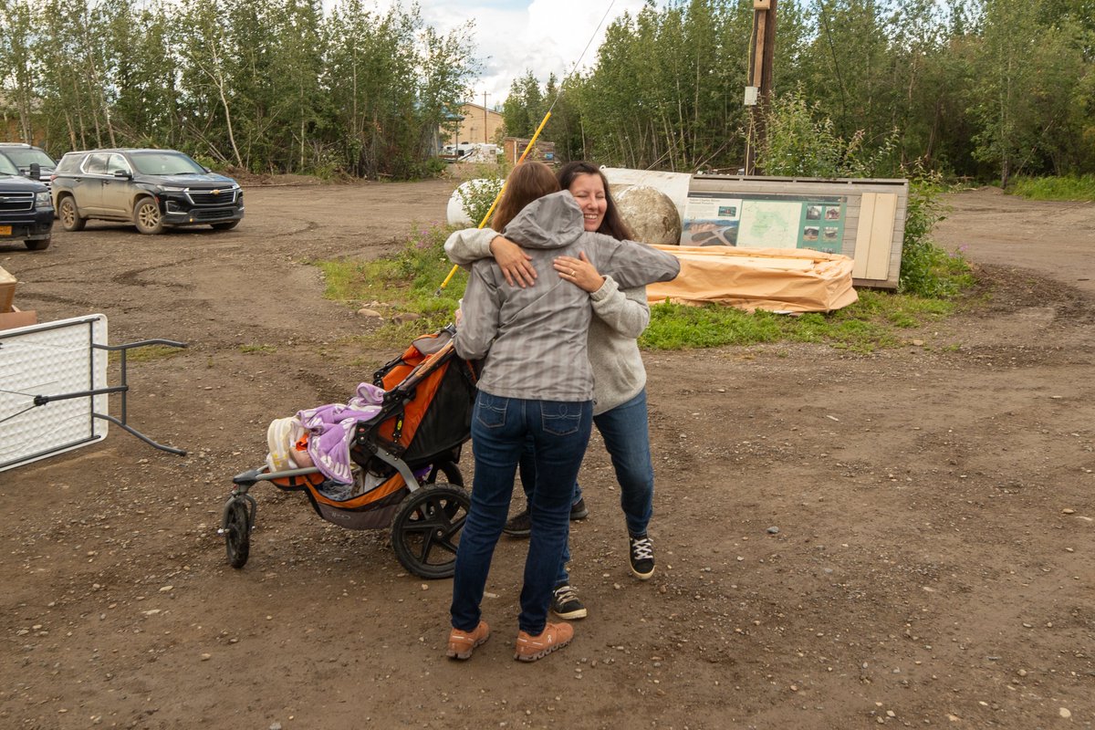 RD_Alaska's tweet photo. Last week’s #GwichinGathering was a profound celebration of traditions, stories, and challenges. Julia Hnilicka, @USDA Rural Development Alaska State Director, and her team were humbled to witness the deep cultural expressions and community strength of the Gwich'in people. https://t.co/HAwDZ9sVzG