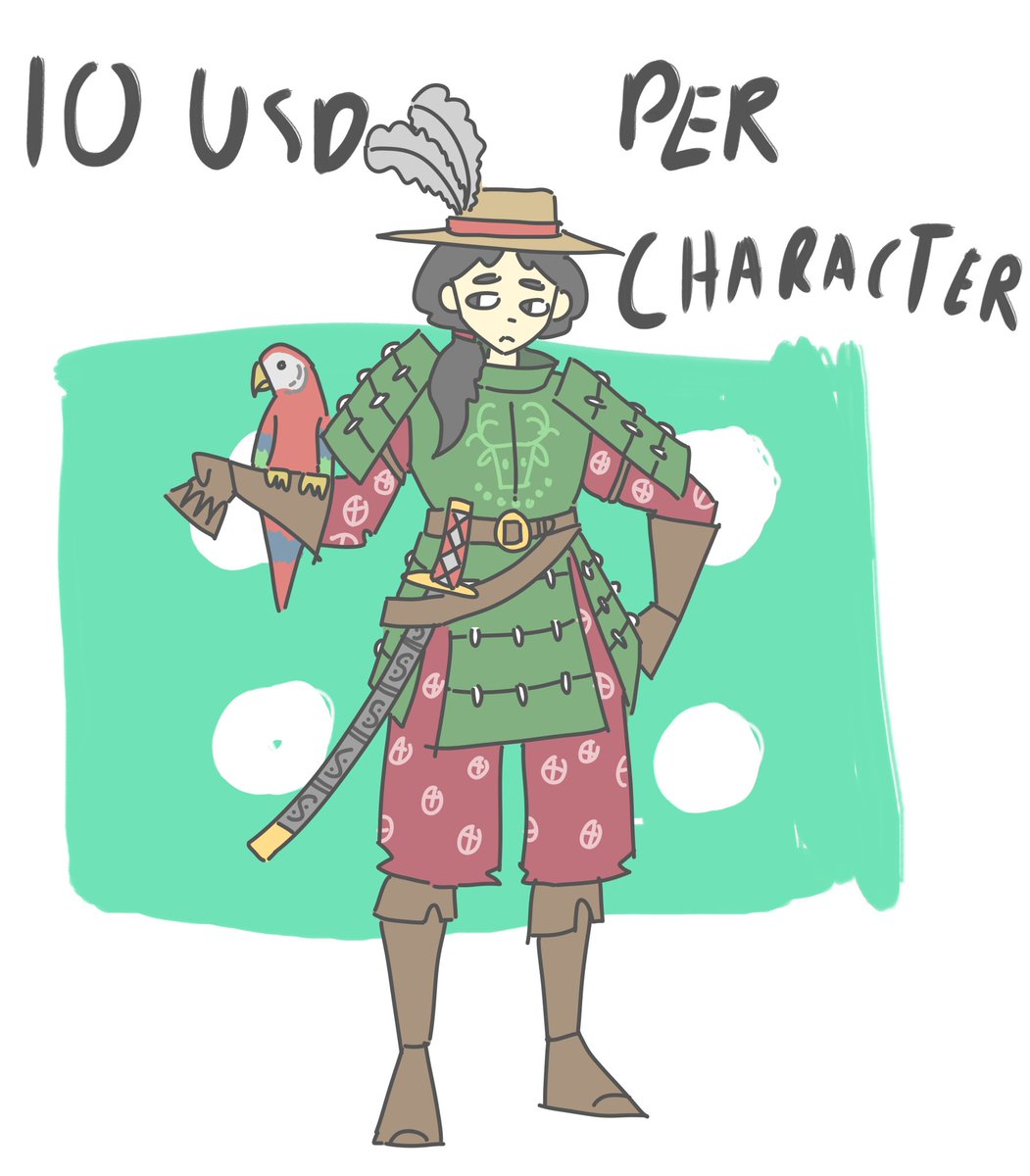iniemohk's tweet image. Ok I'm not doing 3D modelling anymore cause my laptop broke but I'm doing big scene drawings now! Prices for that vary so just DM me so I can estimate!