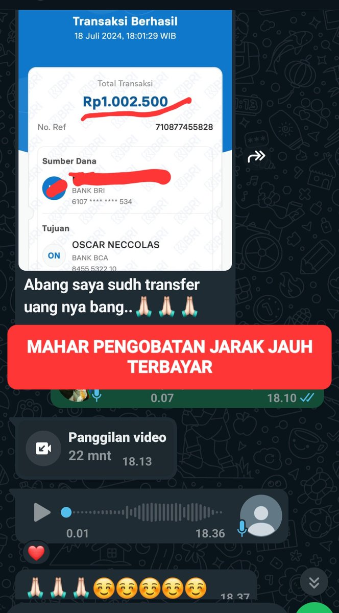DatukMaharaja's tweet photo. Bismillah..
Semua Niat nya karena arahan Leluhur diri nya..

Pengobatan alternatif jarak jauh lancar..aamiin 

#healing #alternative #nonmedis #sembuh #sehat #Leluhur #jalurhijau #padepokan #Datuk #maharaja #Nusantara https://t.co/xTzZCaX3TP