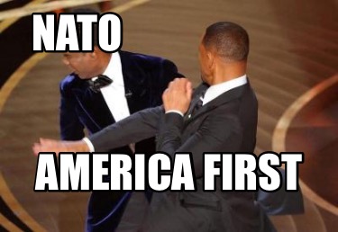 NATO WANNA GIVE OUR MONEY AWAY!!! FUCK THAT