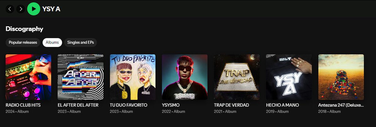 como vas a tener esa discografía, y pensar que hay gente que todavia no lo entiende...