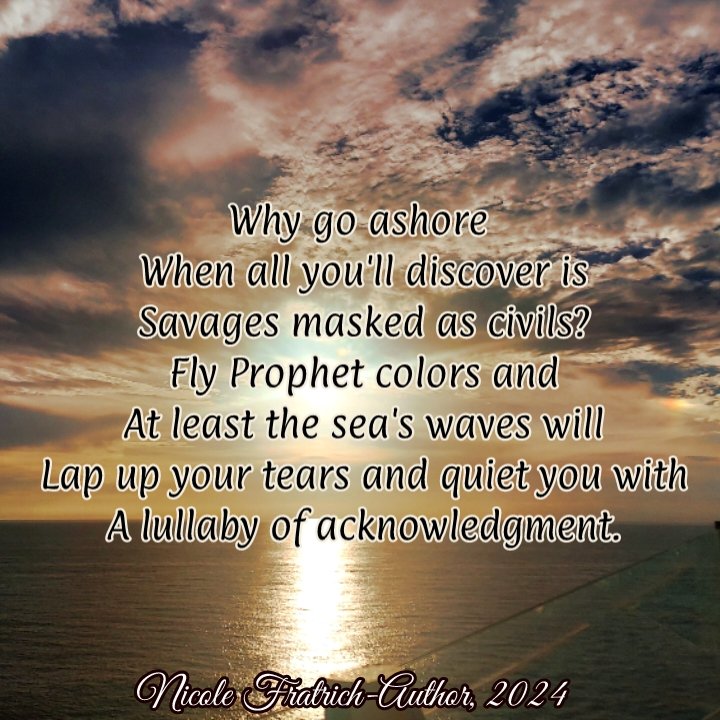 AuthorFratrich's tweet photo. #poem #PoemSociety #PoetryIsLife #poet #poetry #poetrytwitter #PoetryIsNotDead #ocean #ship #clouds #sunset #NatureTherapy #naturephoto #lullaby #tears #NatureLovers #nature https://t.co/hePxnvPum8