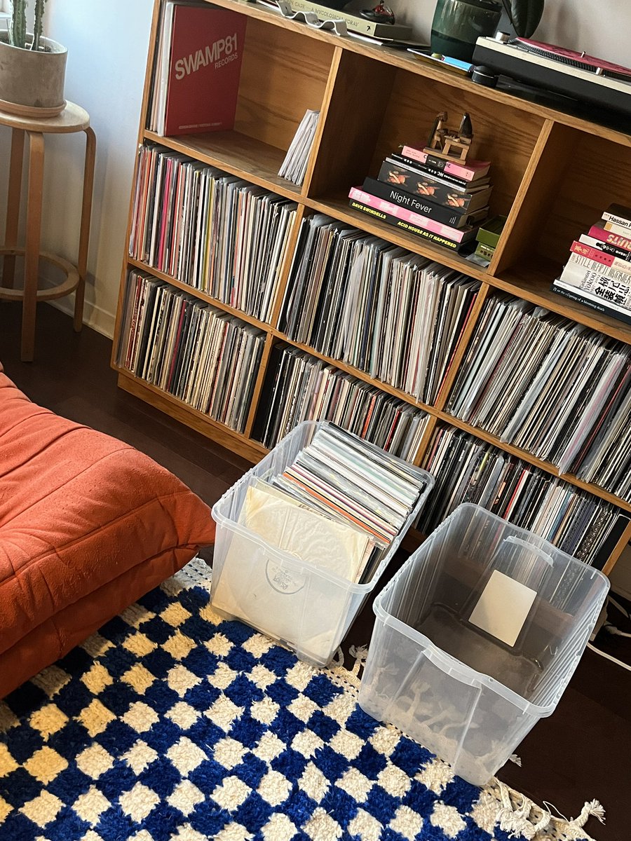 moving apartments and firmly in the Why Do I Own A Single Record phase of packing