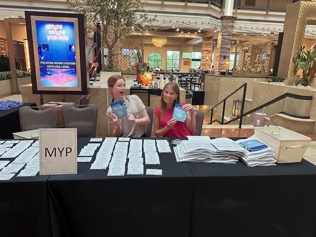 Texas IB Schools is busy with  a week of IB workshops in Austin.  We have definitely added some younger faces at registration and our snack stand.  We appreciate their assistance.