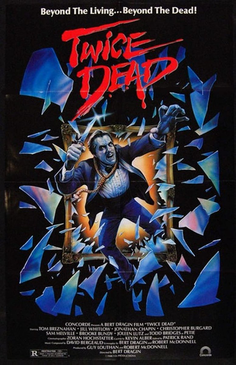 EugWSerra's tweet photo. On November 18, 1988, Twice Dead was released in New York, NY. #TwiceDead #TomBresnahan #JillWhitlow #JonathanChapin #CharlieSpradling #ChristopherBurgard #JoleenLutz #TravisMcKenna #SamMelville #BrookeBundy #ToddBridges https://t.co/x28CNFjBIi
