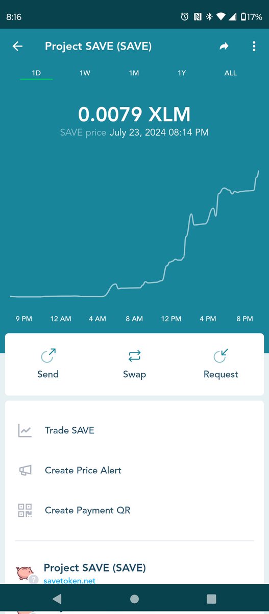 HodlBuyTrade's tweet image. #StellarAsset #StellarBlockChain #ProjectSave $Save #BullRunReady
🫡🥂🚀 #Daily #Hodl #BuyBack #HugeGainsHugePotential