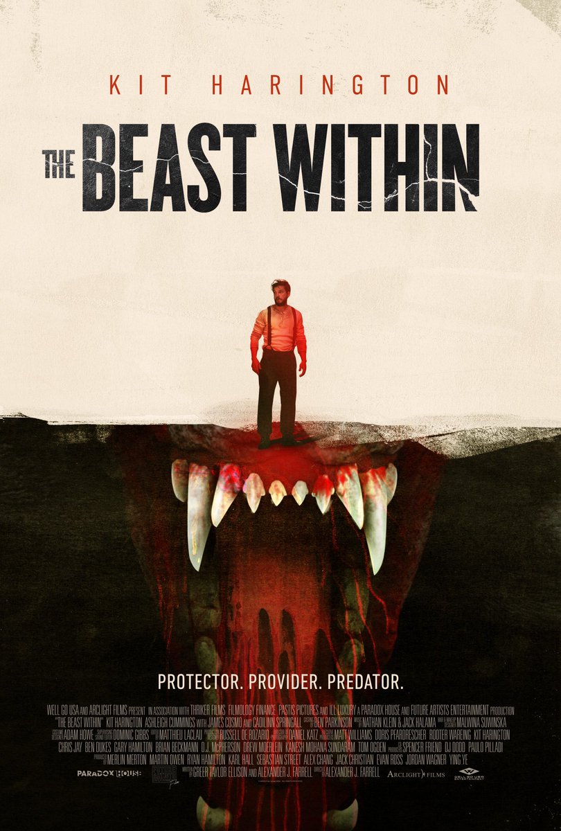 Well, we hit US cinemas Friday folks… up against “Deadpool &amp; Wolverine”. 😬

Check out the Alt US Release Poster… #thebeastwithin