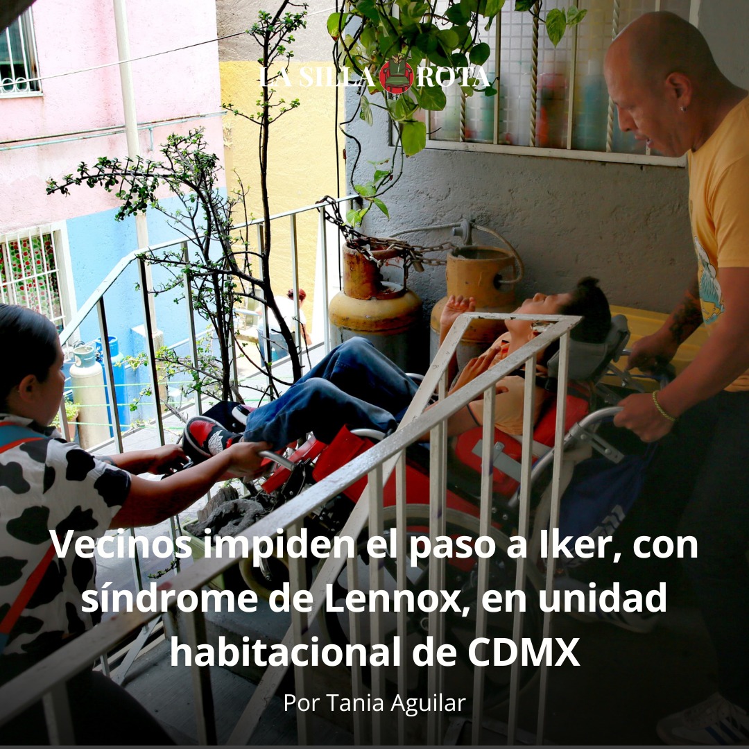 #EspecialesLSR |🚨🏠 ¡Impactante! Vecinos en una unidad habitacional de CDMX impiden el paso a Iker, un niño con síndrome de Lennox

♿⚠ Los vecinos han bloqueado los pasillos con tanques de gas, plantas y basura, impidiendo el acceso de la señora Eglaem Arli y su hijo en silla