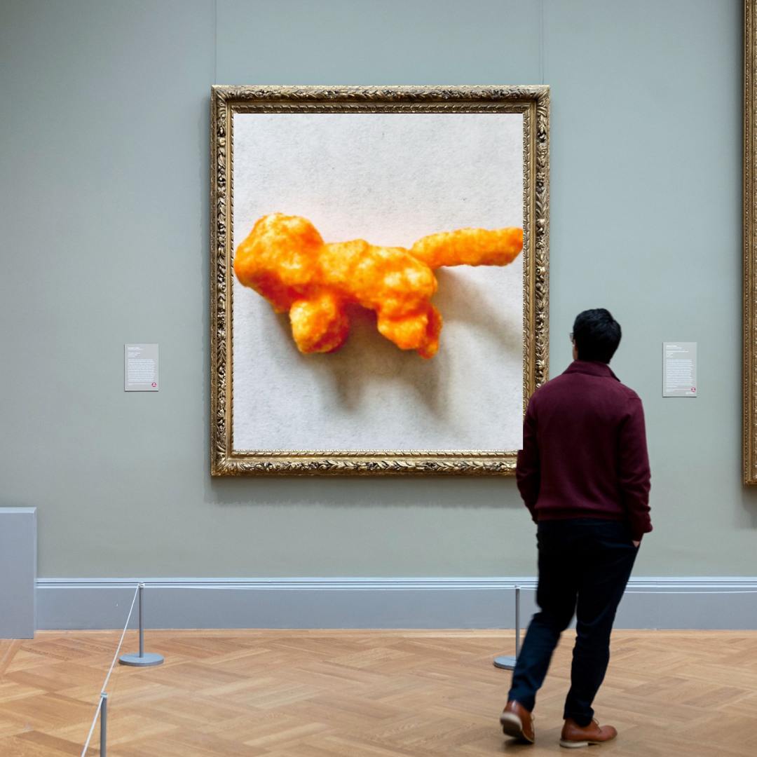 SolsCheetoCat's tweet photo. Being Cheesy is like Art.

You just don't know how many people truly appreciate your tasty beauty.

Until you realize... Everyone loves Cheeto Cat.
.
.
.
#Solana #Defi #Memecoins #Cheetos #Degens #100XGems https://t.co/1hFjrdn8Do