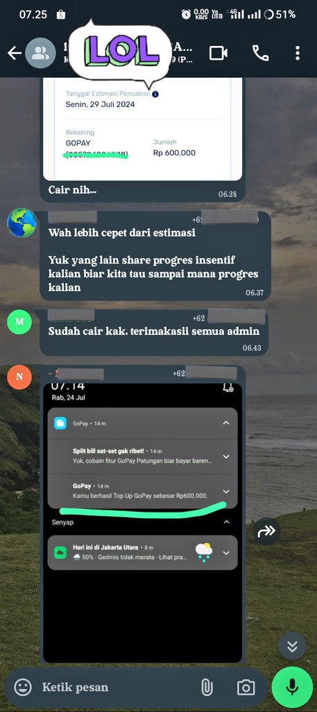 panggilajagituu's tweet image. Alhamdulillah cairr dari peserta gel 70. Ikut seneng bisa bantu temen"🙌☺
Yang mau tanya2 bisa banget ya sharingg di dm aku atau join grup aku
#testiprakerja #lolosprakerja #prakerja #zonauang