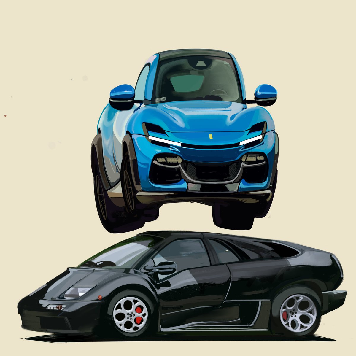 V12 JUMPING A V12 BROTHER