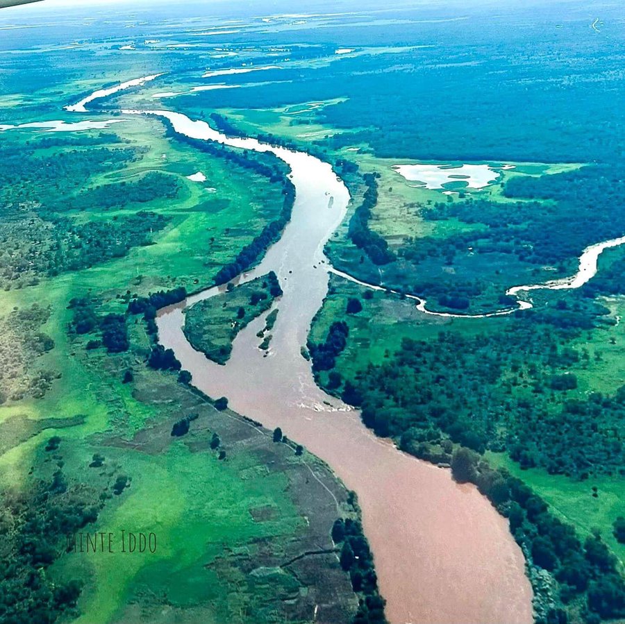 The Blue Nile River, originating from Lake Tana in Ethiopia, is a vital water source for the Nile Basin countries, contributing about 84% of the Nile River's water during high flow season. Ethiopia currently utilizes very little of the water for irrigation, with only 4.76 billion
