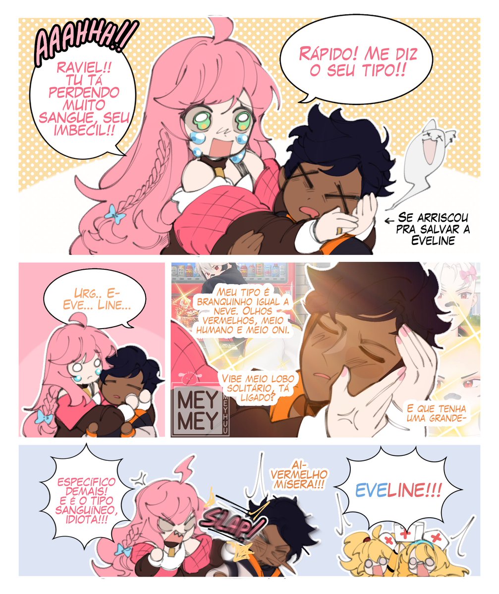 MeyHuu_'s tweet photo. NEOBAKA COMIC - Seu Tipo 💖

#monoemomochan #ravielkarim #evelineteach #neobaka https://t.co/bQYMwyzNVc