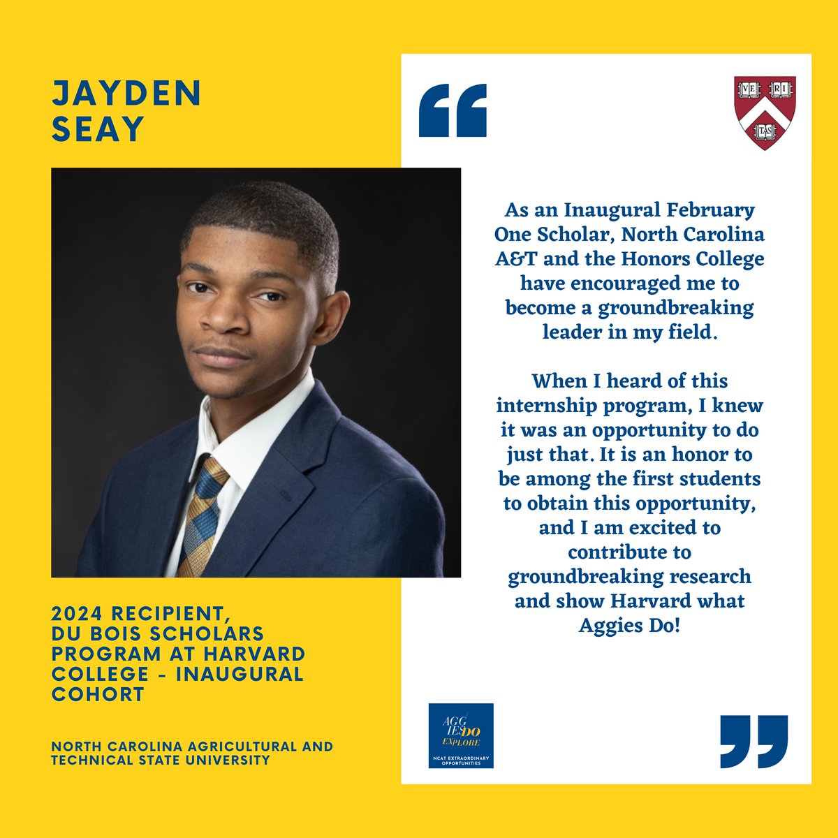 NCAT Extraordinary Opportunities tweet media