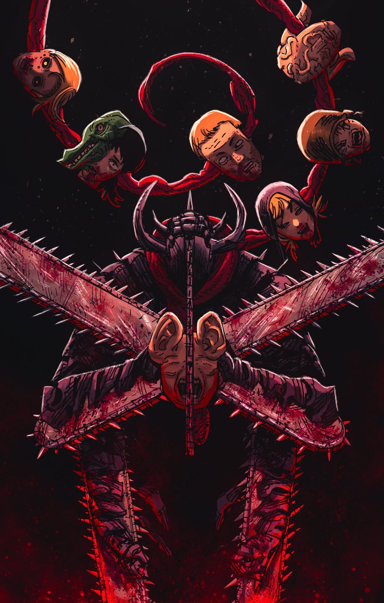 Chainsaw Man  
#MangaColoring #chainsawman