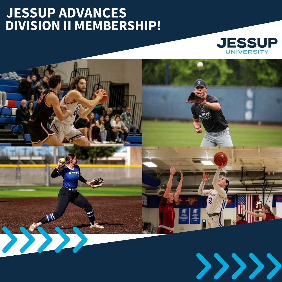 williamjessup's tweet photo. We are thrilled to announce our advancement to year two of NCAA Division II membership and our entry into the PacWest Conference!
Join us as we embark on this exciting journey! Read more at https://t.co/fp5Ibx1x94.
#NCAADivisionII #PacWestConference #JessupUniversity https://t.co/5oWE9rLrn1