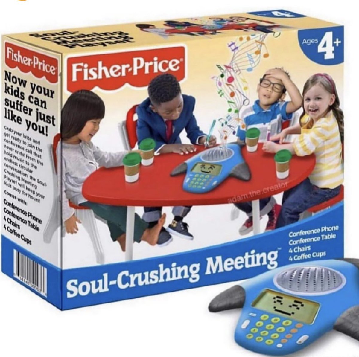 jennjaypal's tweet image. Perhaps if I had this as a child, I could have been better prepared for others love of long, pointless and unnecessary meetings. 🙄#couldhavebeenanemail #wasteoftime #businessmeetings