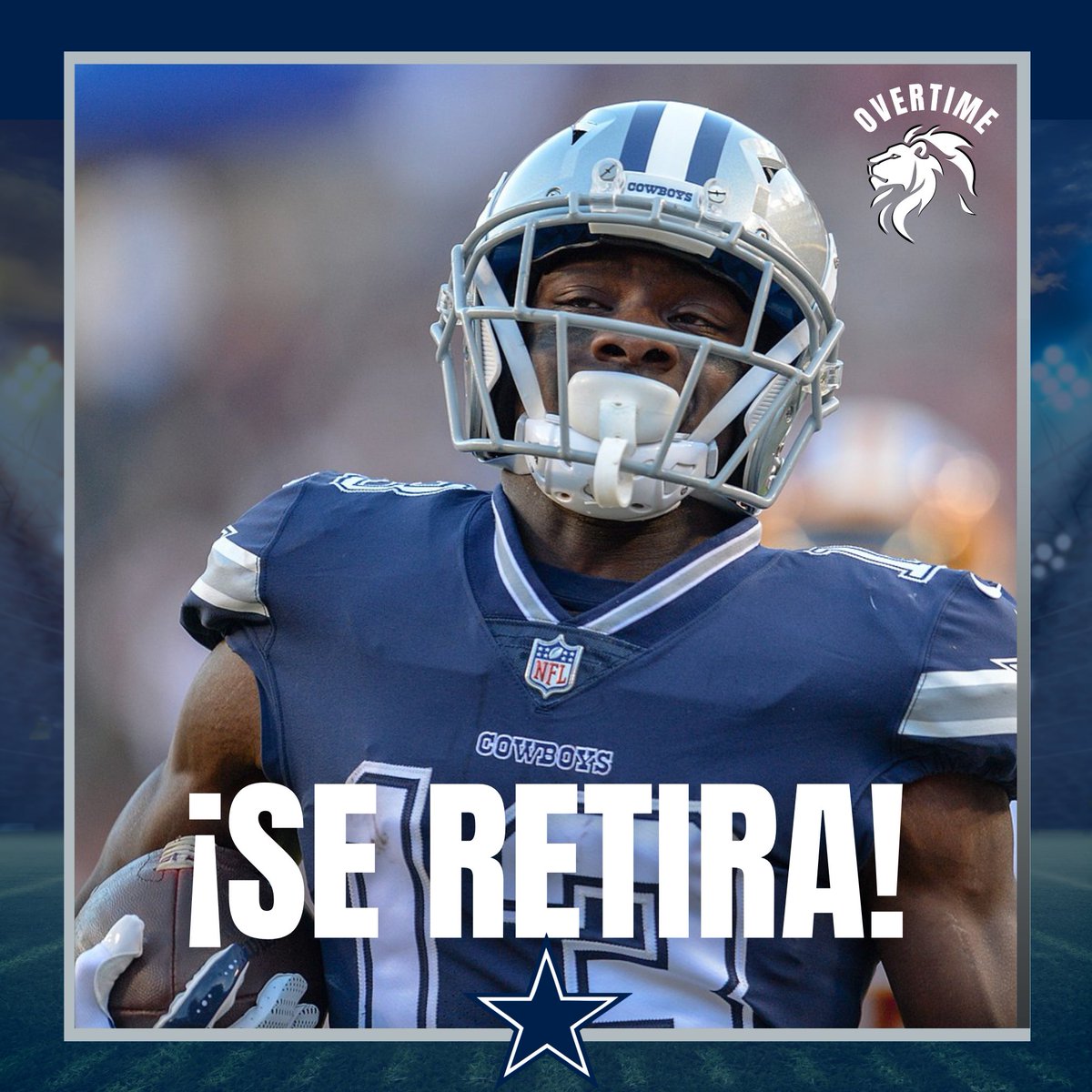 OvertimeReal's tweet photo. Con tan solo 28 años y tras 6 temporadas en la NFL. Michael Gallup anuncia su retiro de las canchas 🏈 https://t.co/w6HoFFAYKm