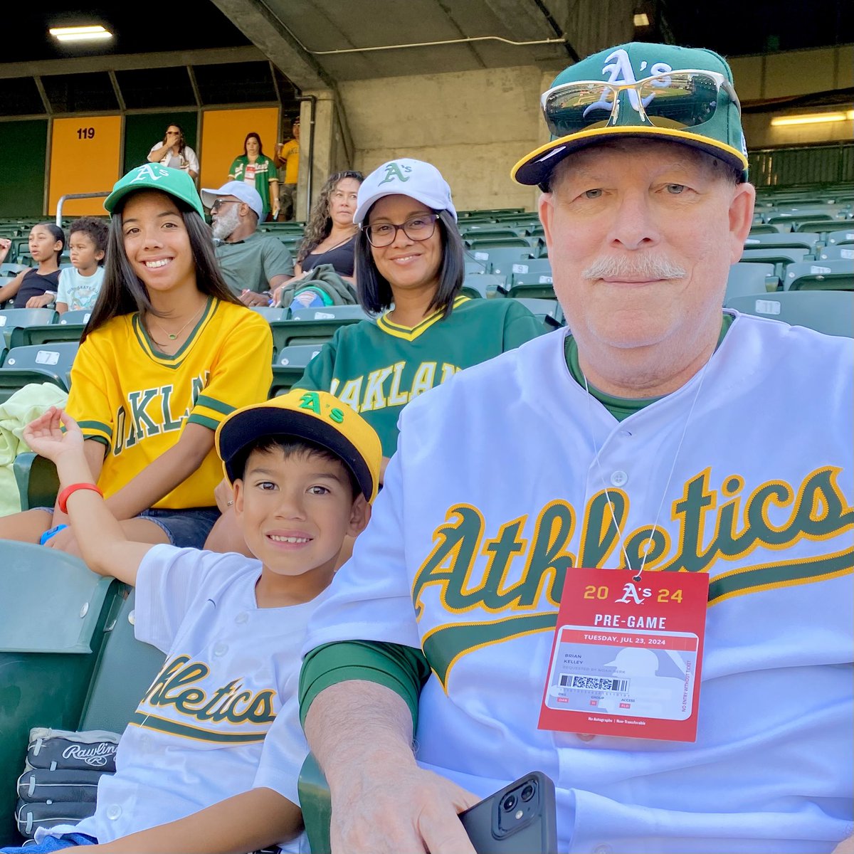 Let’s go Oakland! #atthecoliseum